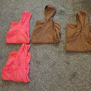 Aerie Smoothez Square Neck Crop Cami tanks XXL, NWOT!